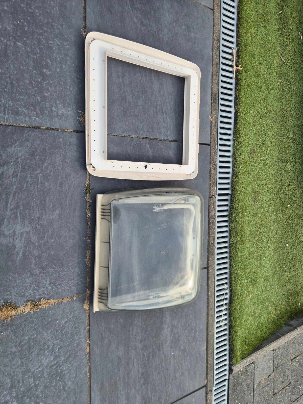 Dakraam Caravan 40x40 met hor en verduistering, Caravans en Kamperen, Caravan accessoires, Ophalen