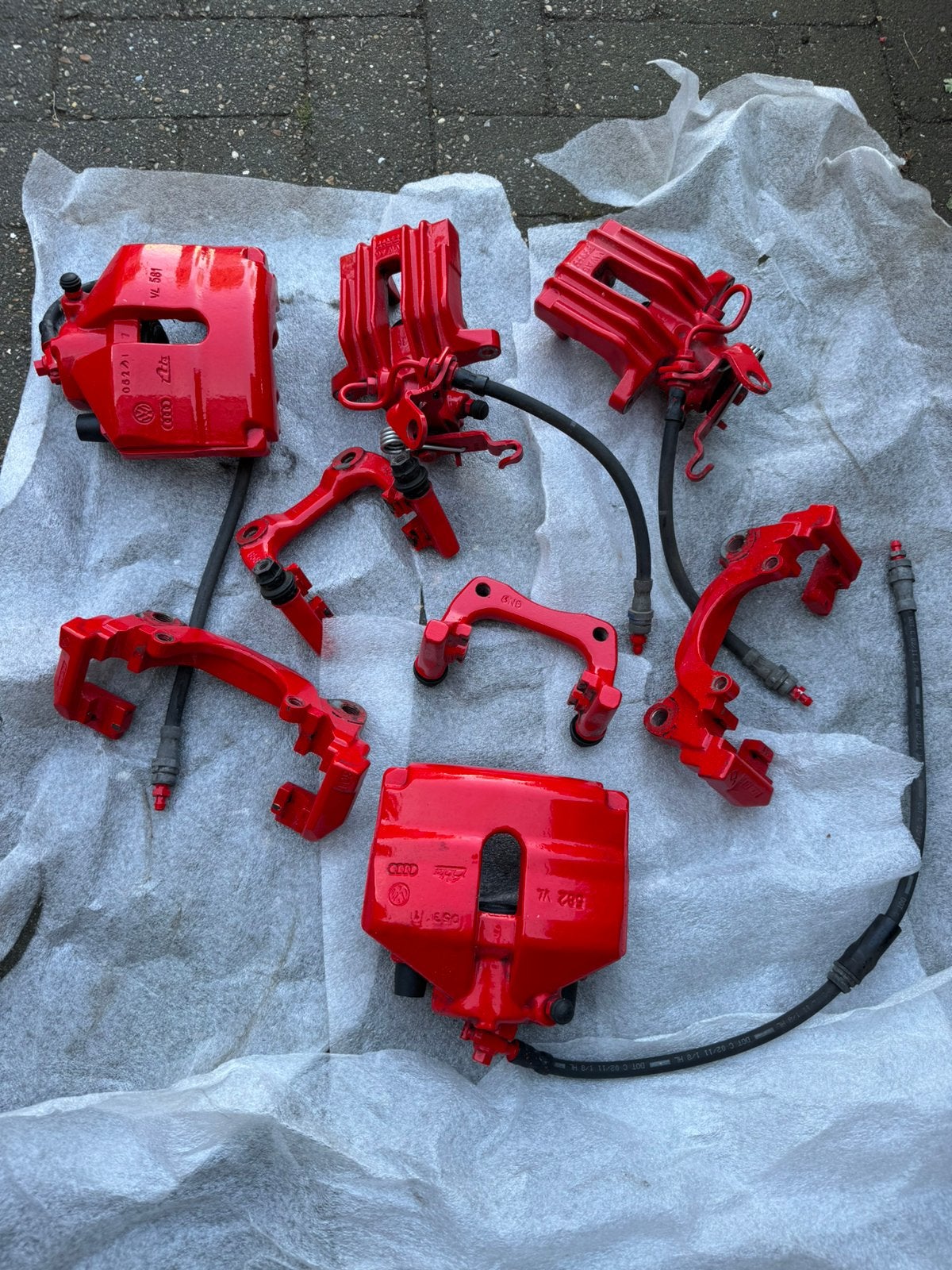 Complete remklauwe set volkswagen scirocco, Ophalen, Zo goed als nieuw