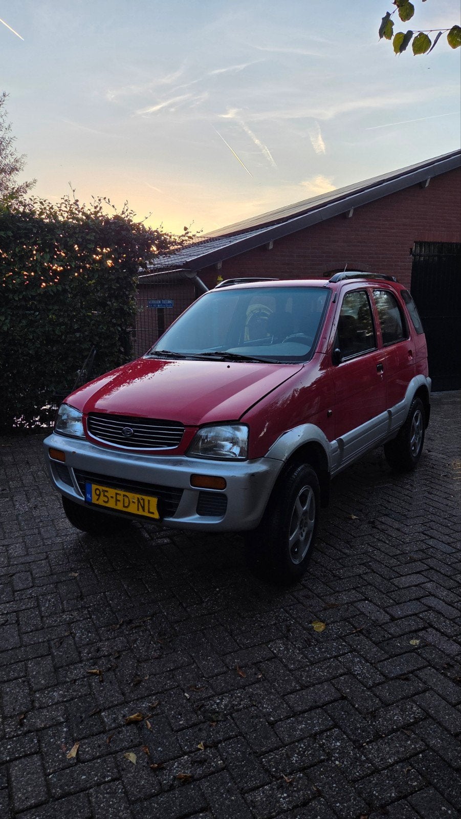Daihatsu Terios  onderdelen, Ophalen