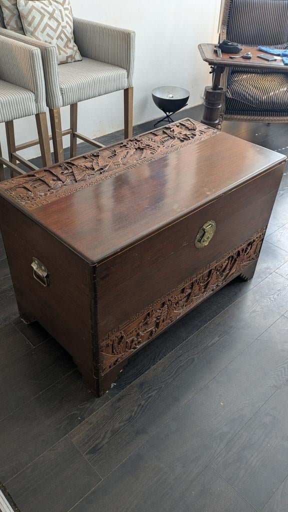 Antieke Chinese Opberg kist, Ophalen of Verzenden