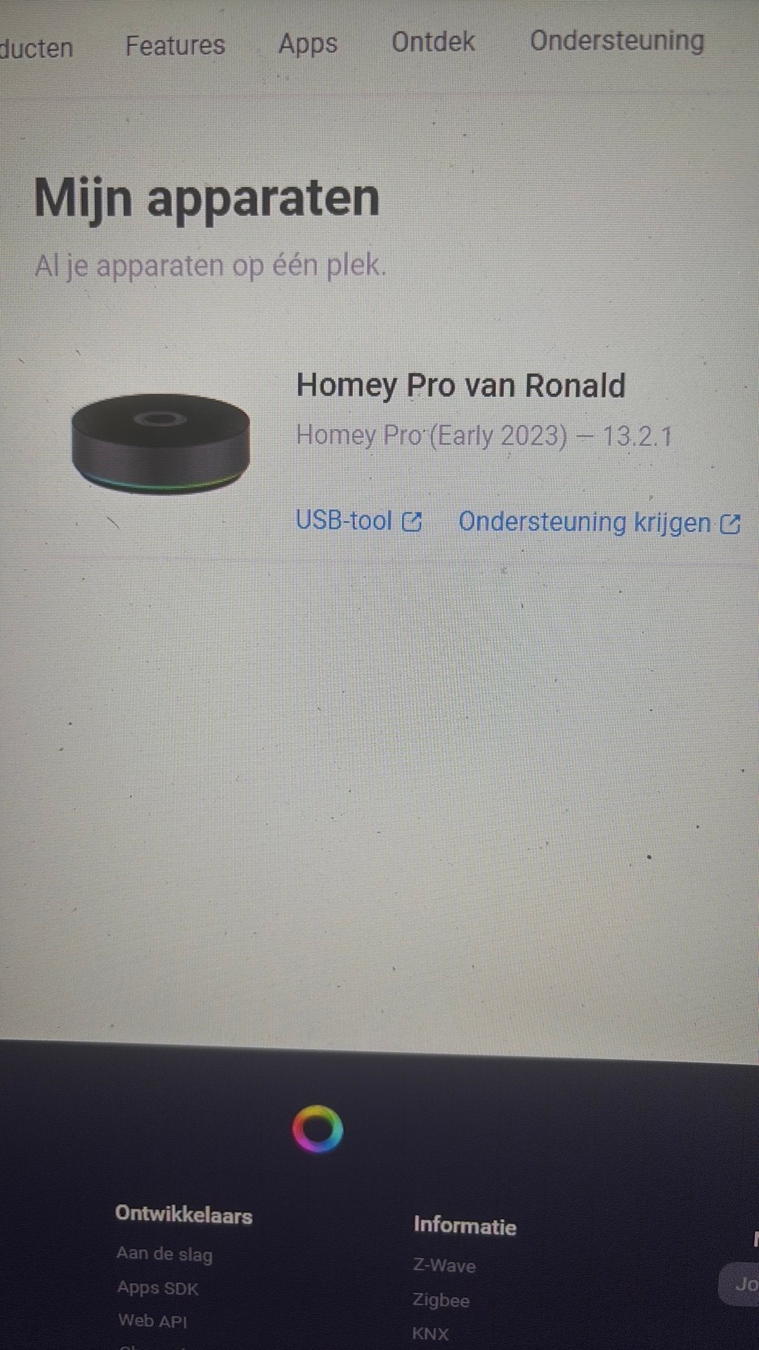 Homey pro, Eén persoon, Augustus