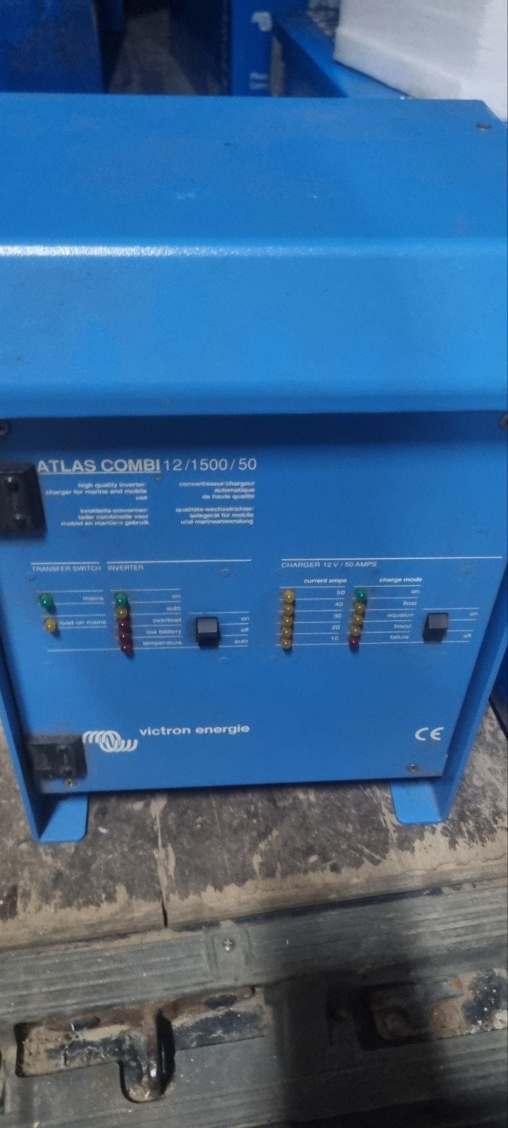 victron atlas combi 12 / 1500 / 50, Ophalen, Overige typen