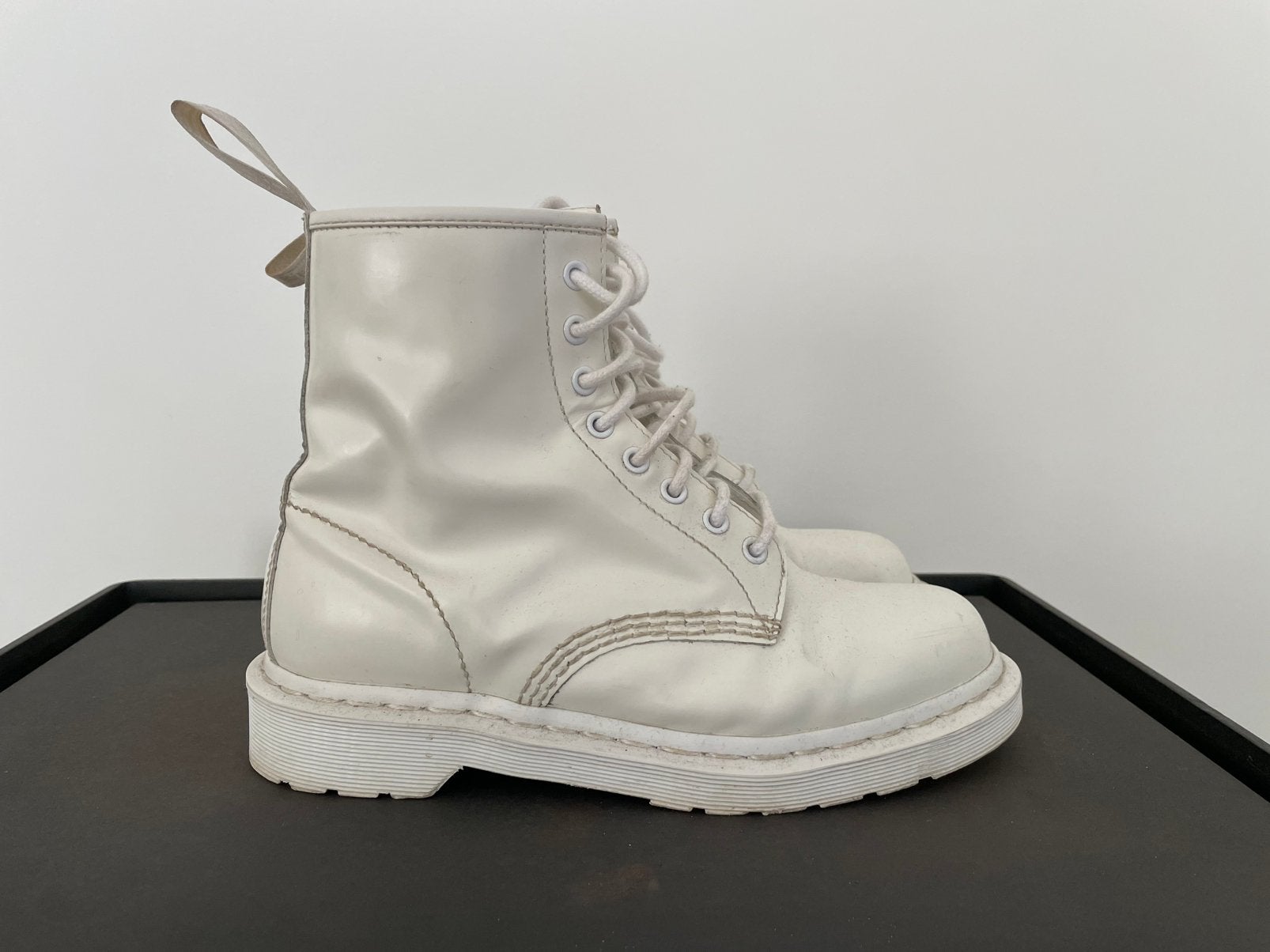 Dr. Martens wit maat 40, Ophalen of Verzenden, Zo goed als nieuw, Wit