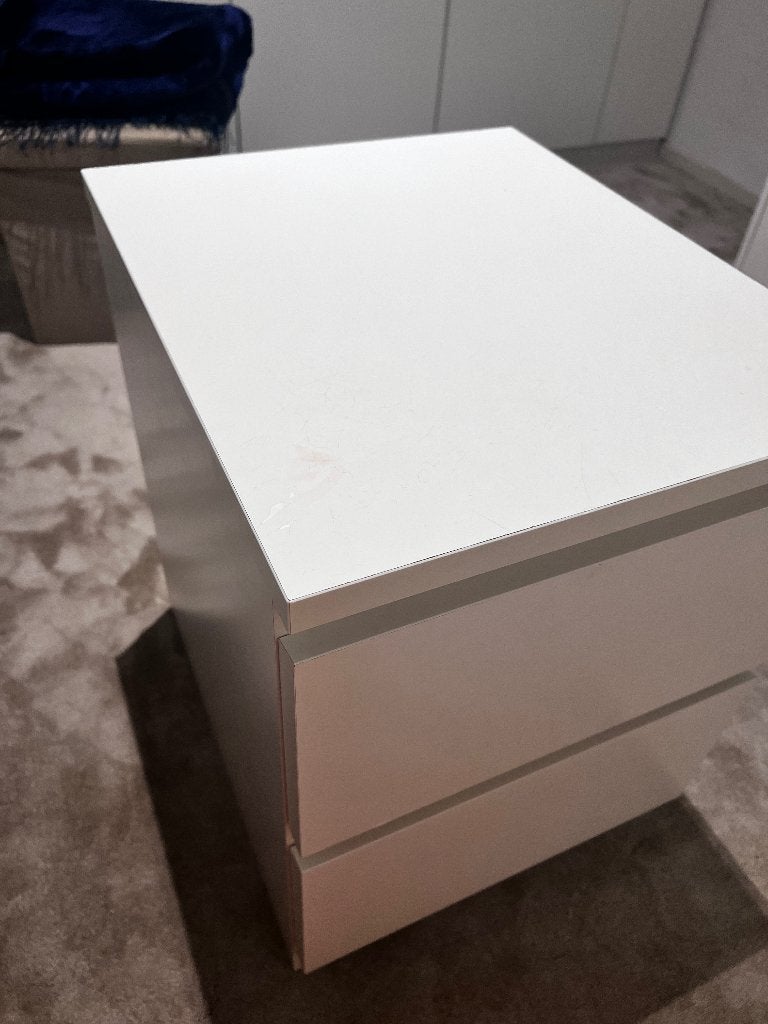 Nachtkastje, Huis en Inrichting, Ophalen, Zo goed als nieuw, Minder dan 45 cm, 55 tot 70 cm