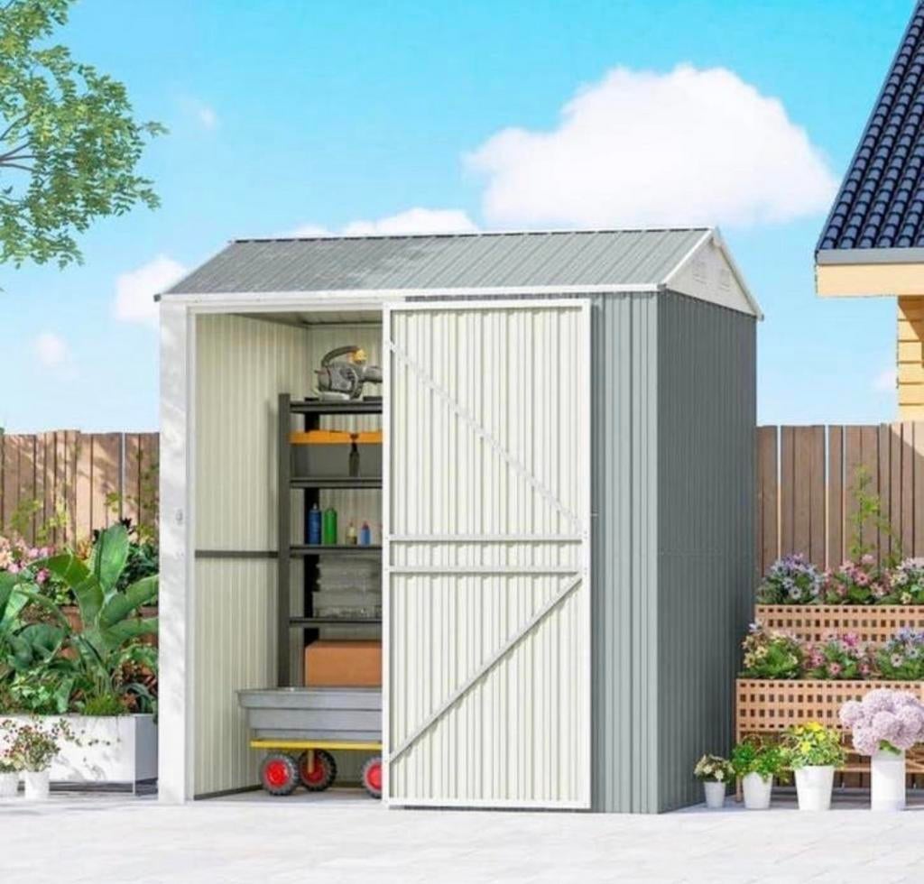 Metalen Tuinberging - Opslagruimte voor Gereedschap NIEUW, Ophalen of Verzenden, Nieuw