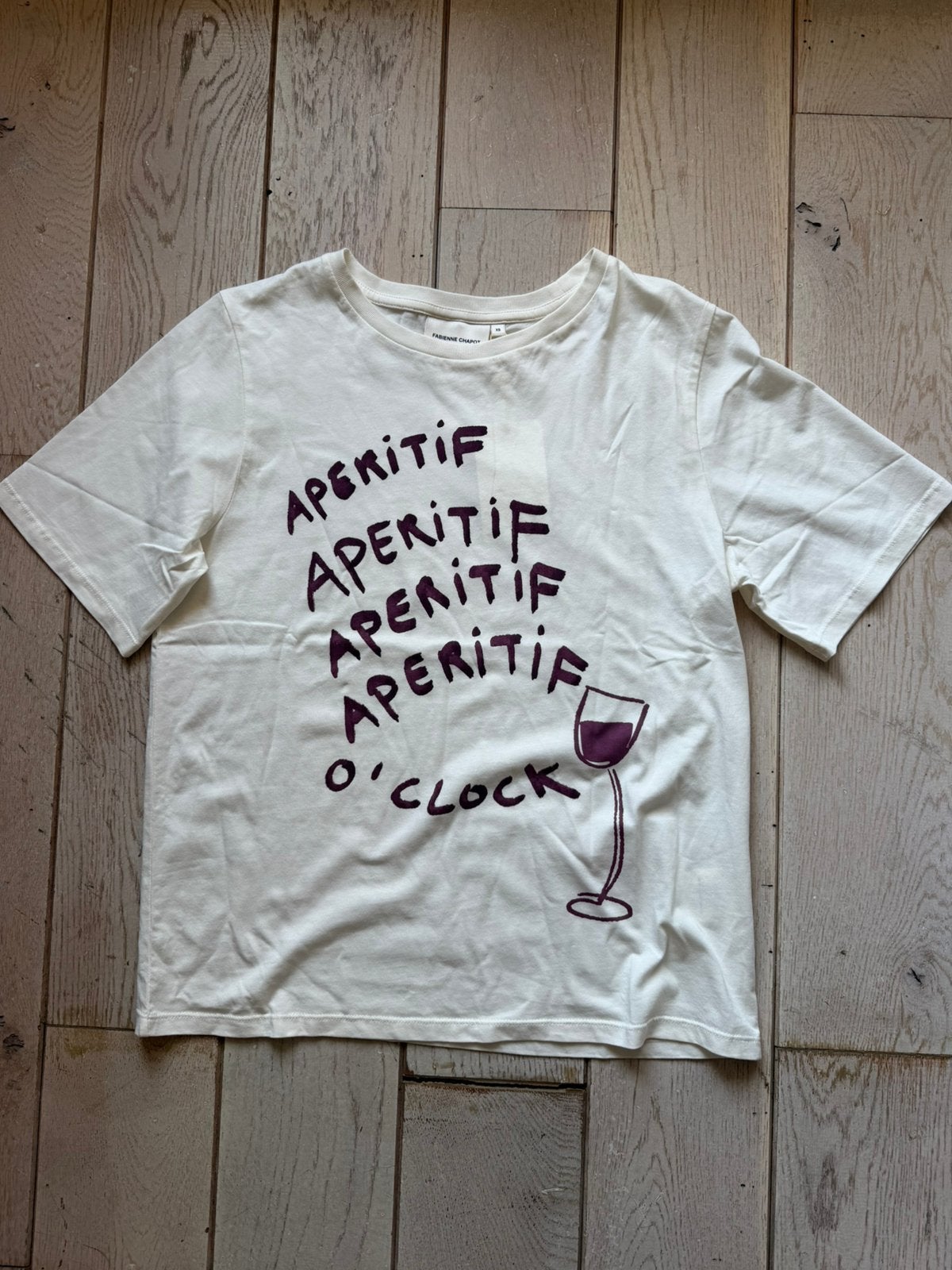 Fabienne Chapot Apéritif T-shirt NIEUW met labels, Wit, Nieuw, Ophalen of Verzenden, Korte mouw