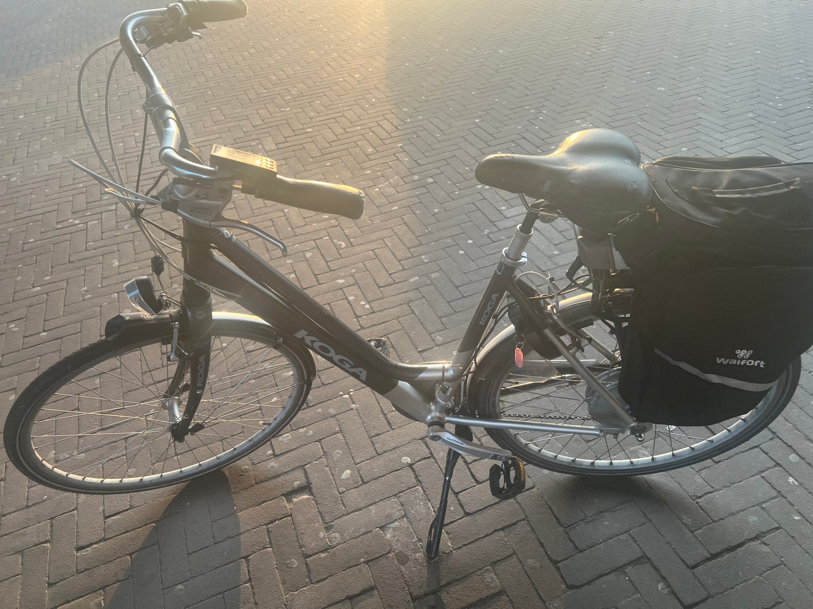 Elektrische fiets koga miyata met. Gashendel, Fietsen en Brommers, Elektrische fietsen, Ophalen of Verzenden, Zo goed als nieuw