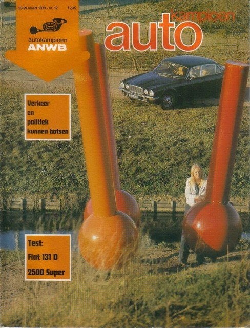 Autokampioen 12 1979 : VW Golf GLD - Peugeot 604 TD - Fiat, Ophalen of Verzenden, Gelezen, Algemeen