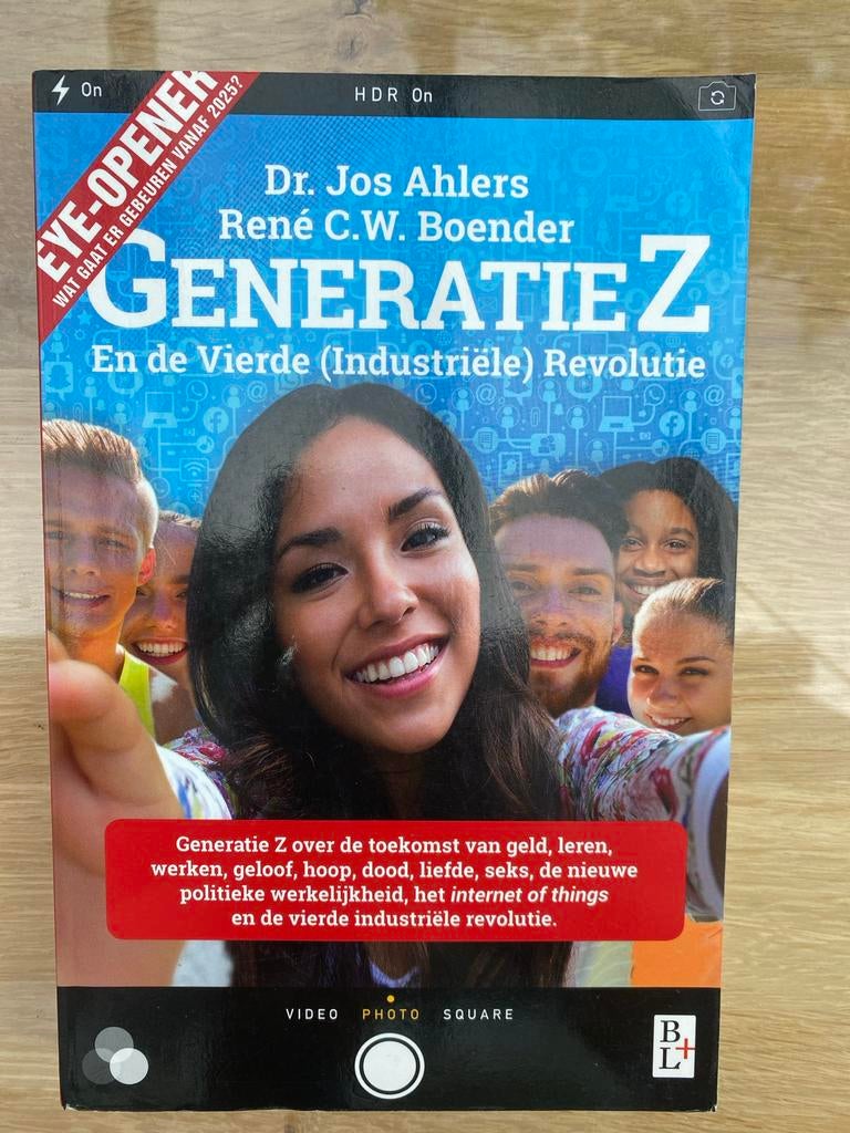 Generatie Z: En de Vierde (Industriële) Revolutie, Boeken, Ophalen of Verzenden, Gelezen, Nederland