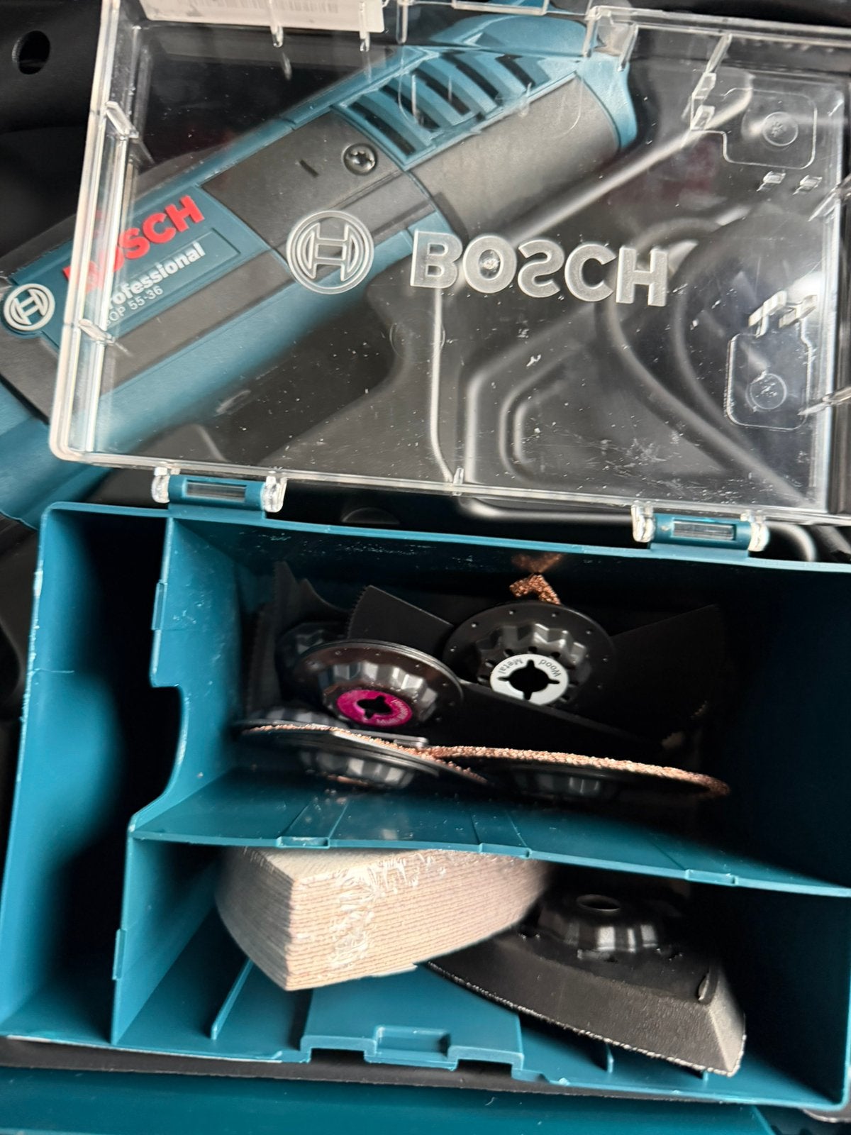 Bosch Professional GOP 55-36 accessoires set nieuw Starlock, Ophalen of Verzenden, Zo goed als nieuw