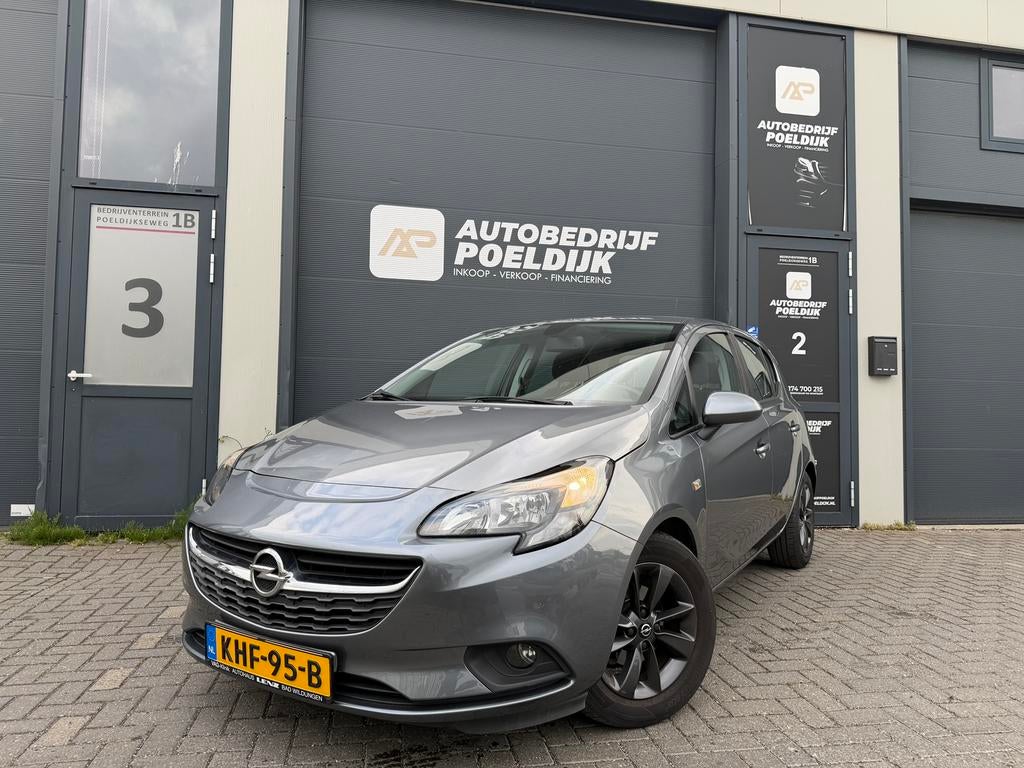Opel Corsa E 1.4 Benzine 2019 Vol Automaat 90pk 5 Deurs Navi, Auto's, Opel, Automaat, Stof, Start-stop-systeem, 1398 cc