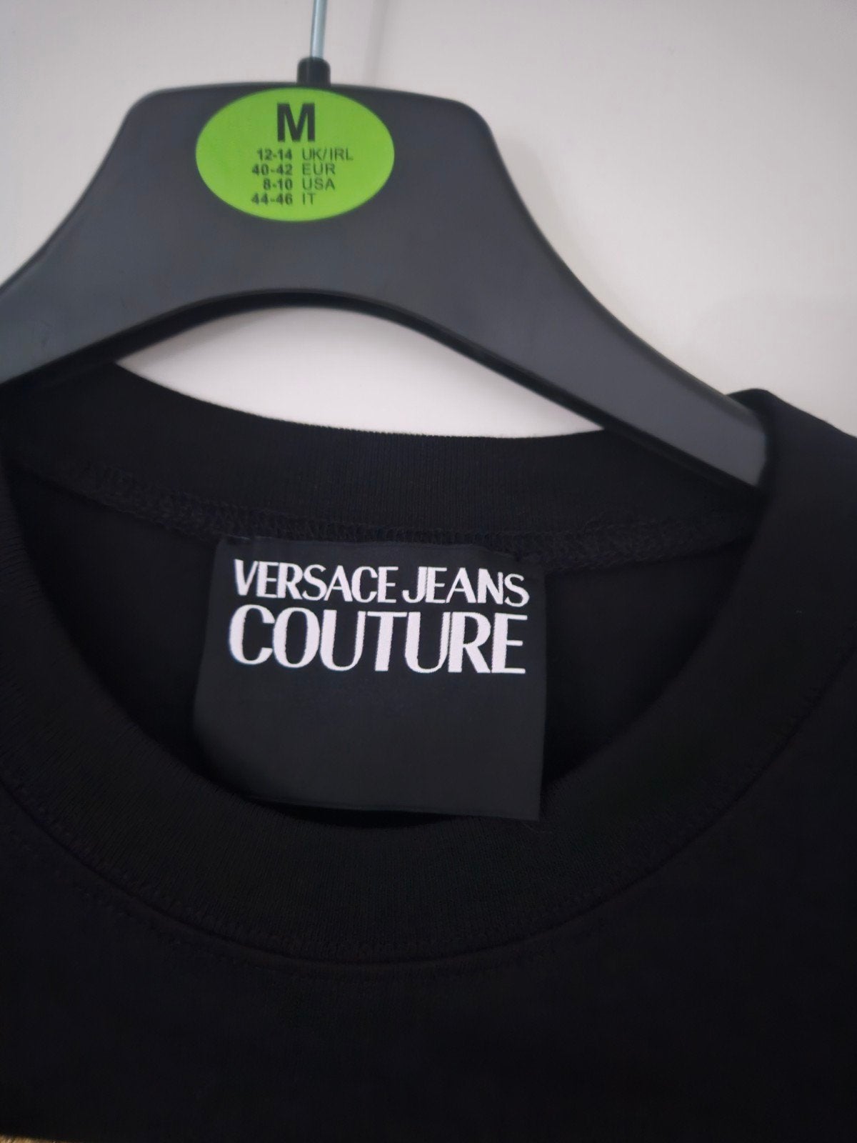 versace jeans shirt maat M, Kleding | Heren, Ophalen of Verzenden, Zo goed als nieuw, Zwart