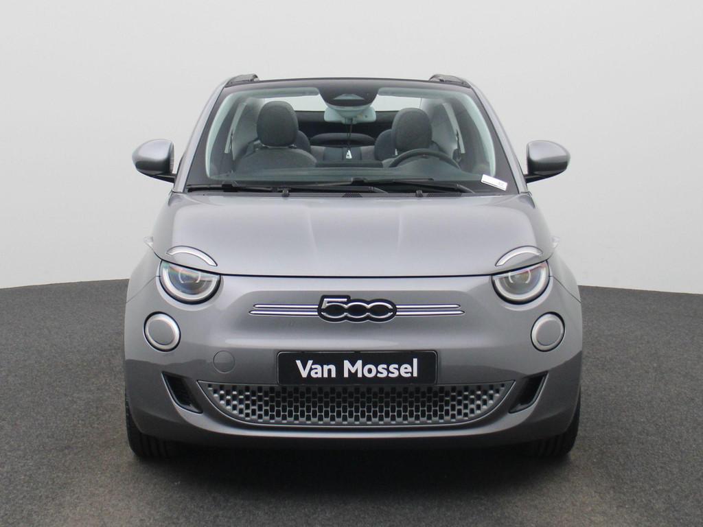 Fiat 500C 500e 42 kWh Icon | Climate Control / ECC | Open da, Stof, Gebruikt, 118 pk, Cabriolet
