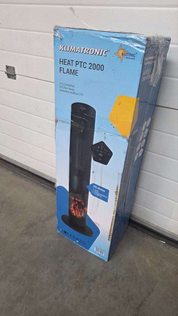 Klimatronic Heat PTC 2000 Flame - Keramische Ventilator, Klimatronic, Onbekend, Minder dan 60 cm, Ophalen of Verzenden