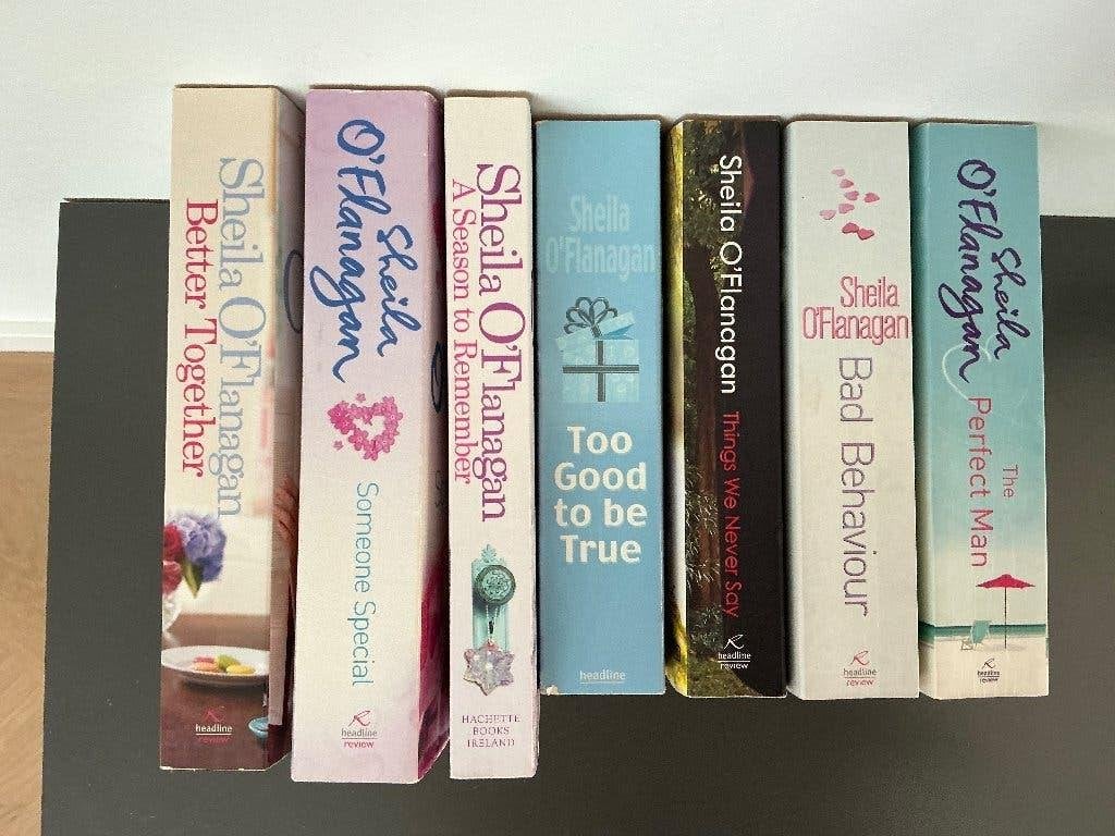 Sheila O'Flanagan boekenpakket - 7 romans in Engels, Ophalen, Europa overig, Sheila O'Flanagan, Zo goed als nieuw