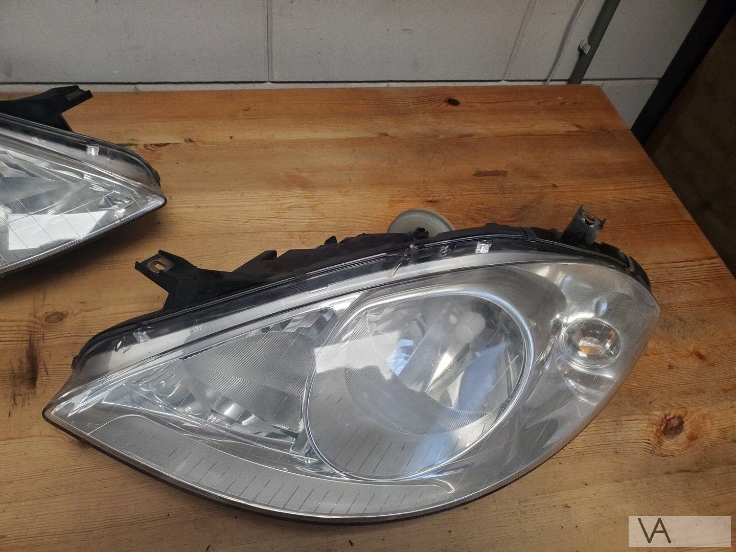 Mercedes A klasse W169 2005 - 2009 koplamp rechts passagier, Gebruikt, -, Ophalen of Verzenden, -