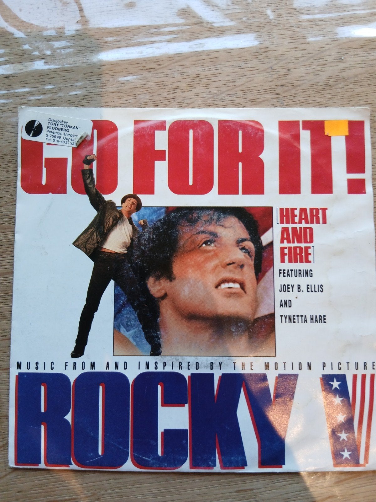 Go For It! (Heart And Fire) - Rocky V Soundtrack Single, Ophalen of Verzenden, Gebruikt, Filmmuziek en Soundtracks