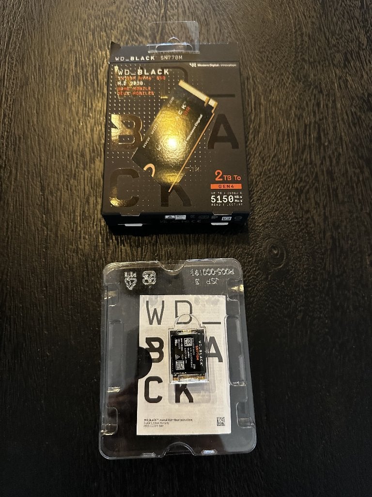 WD_BLACK SN770M NVMe SSD 2TB M.2 2230, Computers en Software, Ophalen, Intern, 2TB, Western Digital