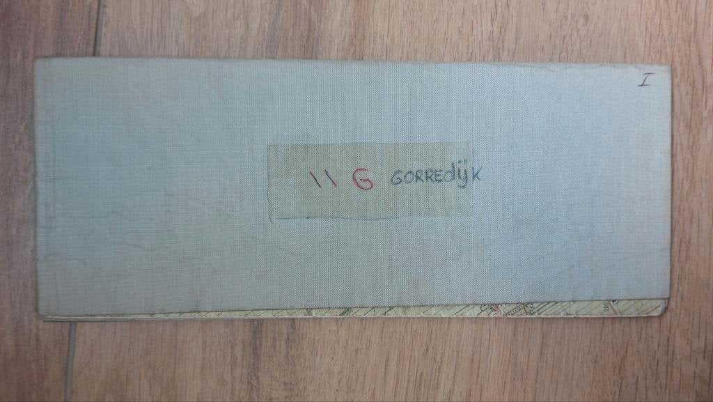 11G Gorredijk Nieuwehorne Oudehorne Stafkaart uit 1982, Boeken, Atlassen en Landkaarten, Topografische Dienst Nederland, Ophalen of Verzenden