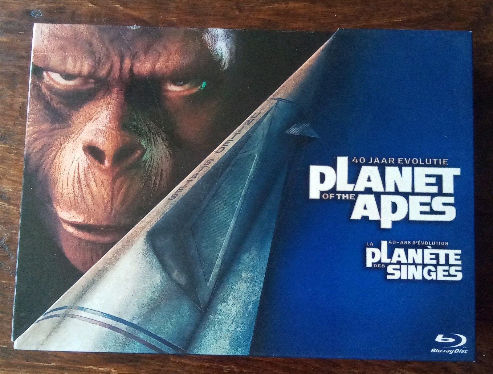 Planet of the Apes - 40 Jaar Evolutie Blu-ray Boxset, Engels, Boxset, Ophalen of Verzenden, Zo goed als nieuw