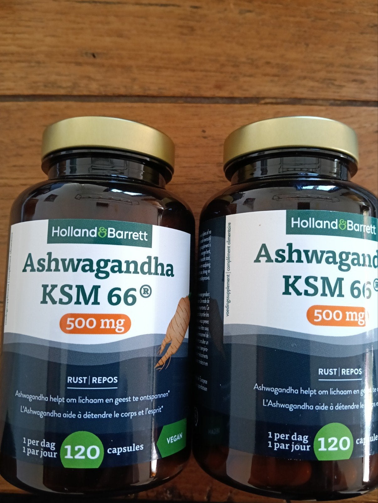 Ashwagandha KSM66 Holland & Barrett - 1 ongeopend, 1 geopend, Ophalen of Verzenden, Zo goed als nieuw, Overige typen