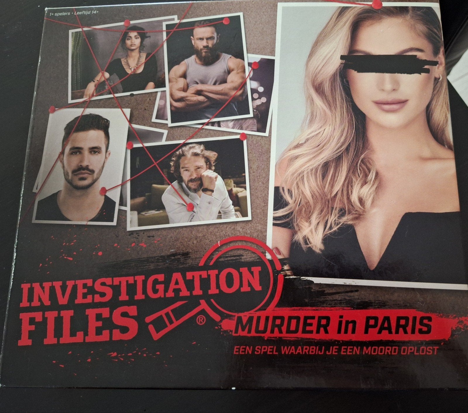 Escape game - Murder in Paris - Los een moord op!, Een of twee spelers, Ophalen of Verzenden, Gebruikt
