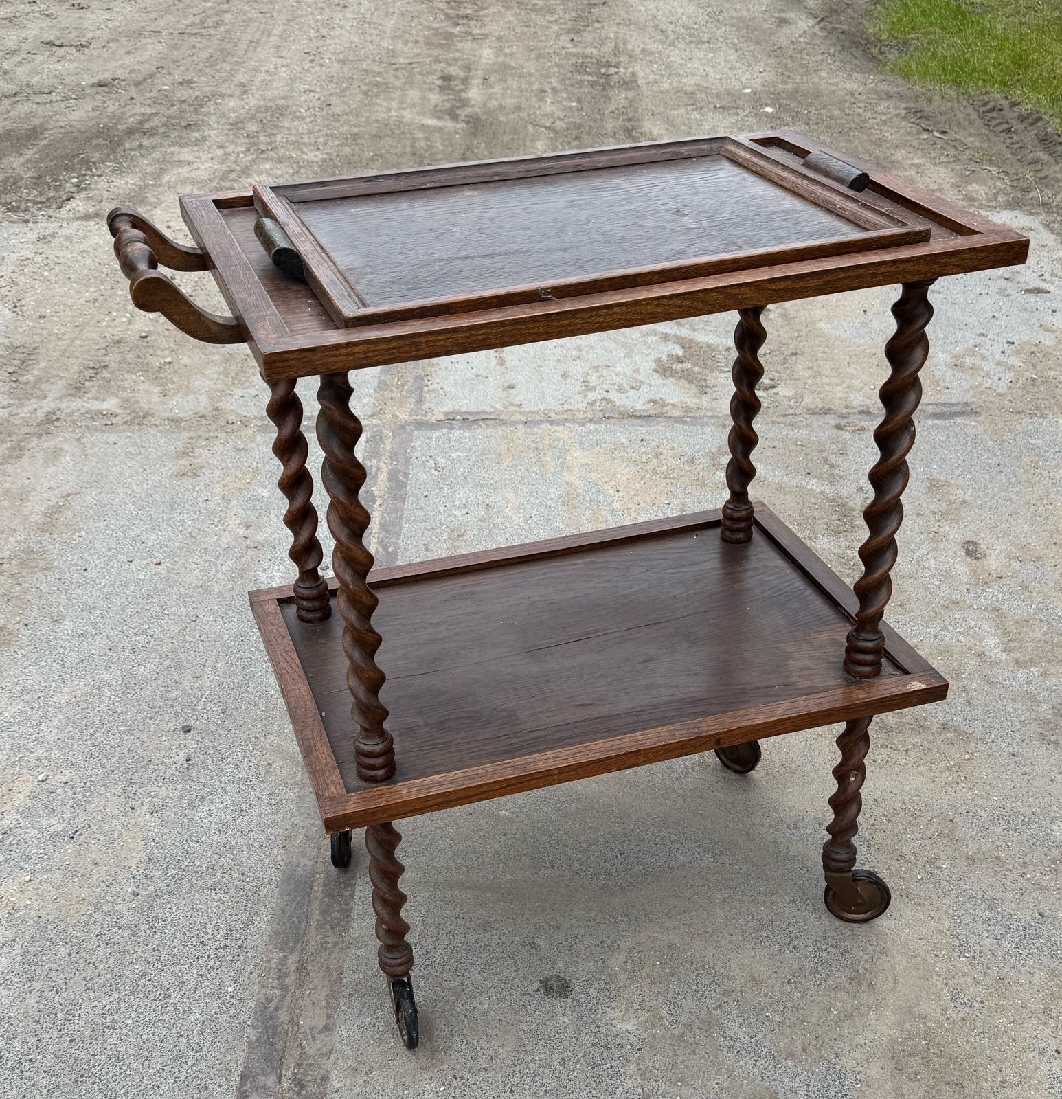 Trolley, Ophalen