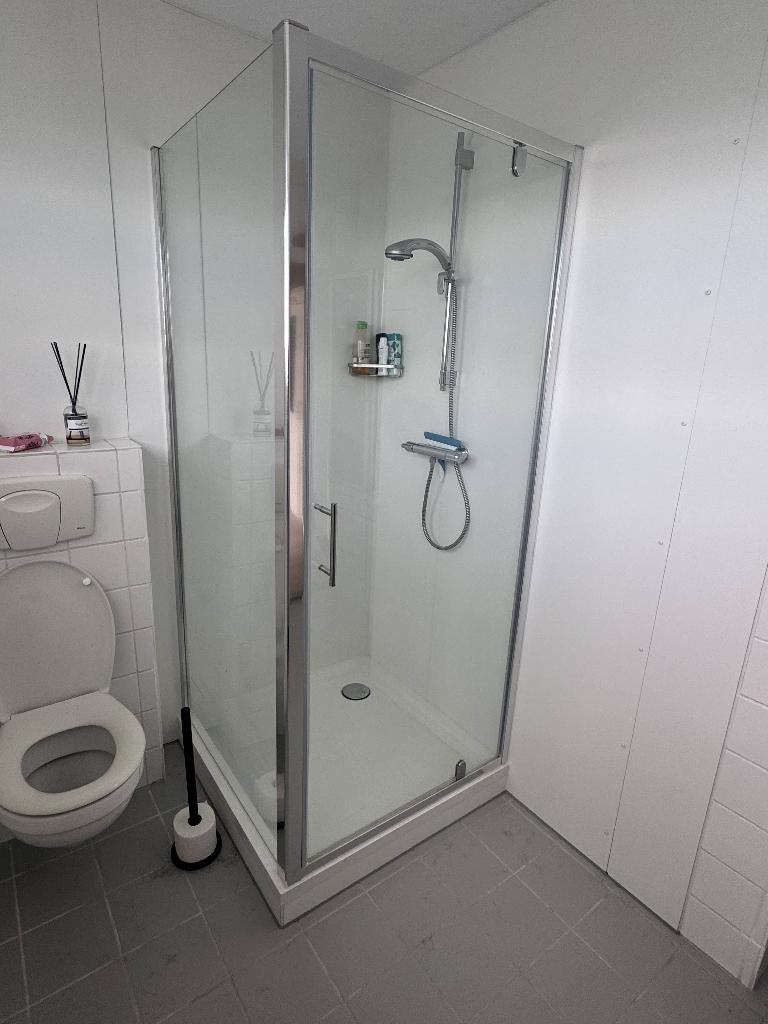 Douche cabine, Doe-het-zelf en Verbouw, Sanitair, Ophalen, Gebruikt, Glas, Douche