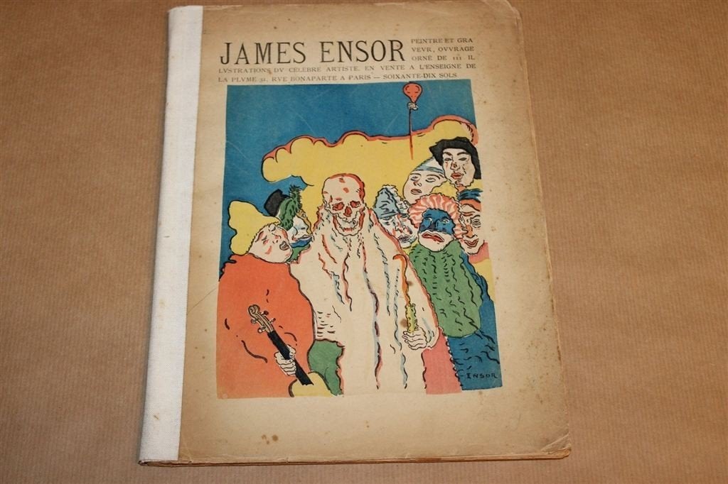 James Ensor Peintre & Graveur — Zeldzame Uitgave 1899, Boeken, Ophalen of Verzenden, Gelezen