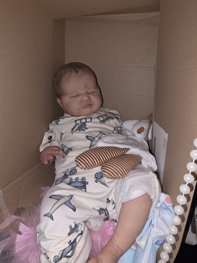 Reborn te koop eur 150, Verzenden, Pop