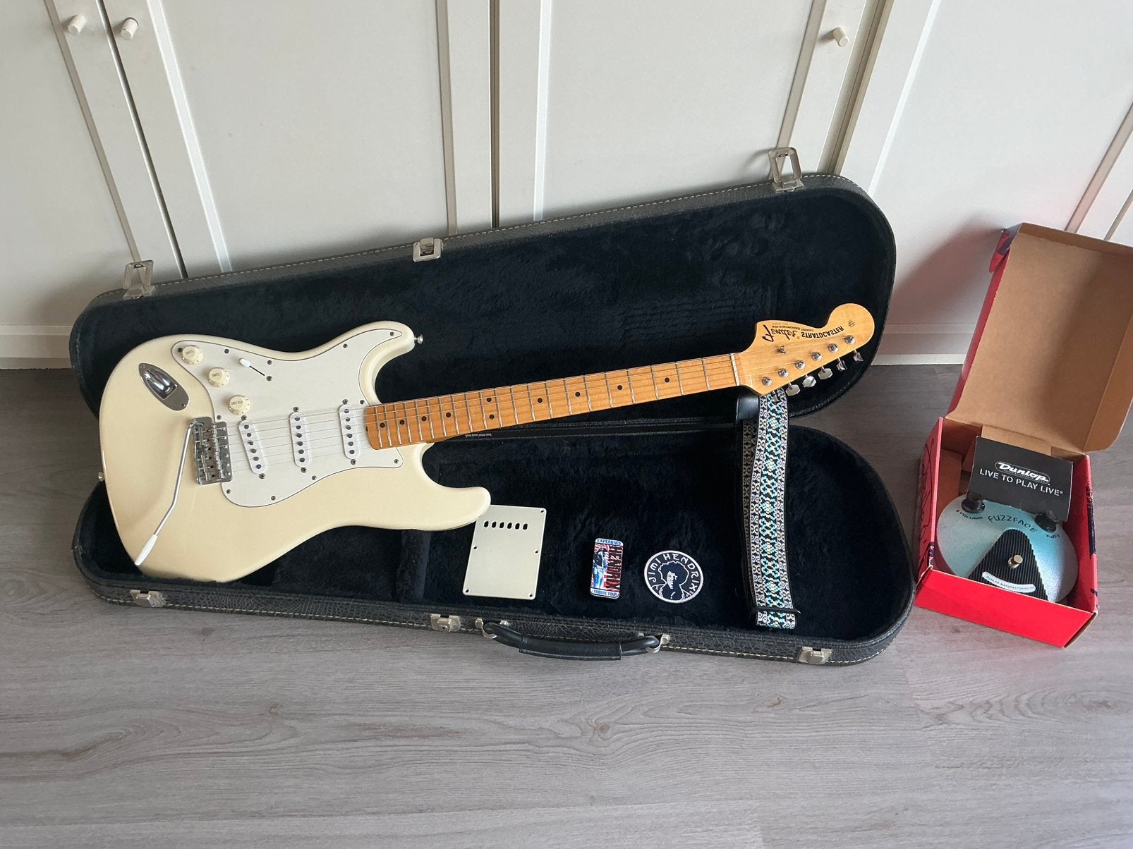 Fender Jimi Hendrix USA Stratocaster, Muziek en Instrumenten, Snaarinstrumenten | Gitaren | Bas, Ophalen of Verzenden, Zo goed als nieuw