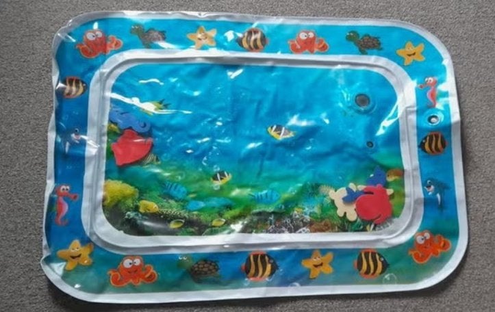 Opblaasbare Waterspeelmat met Drijvende Foam Dieren, Ophalen of Verzenden, Zo goed als nieuw, Overige typen
