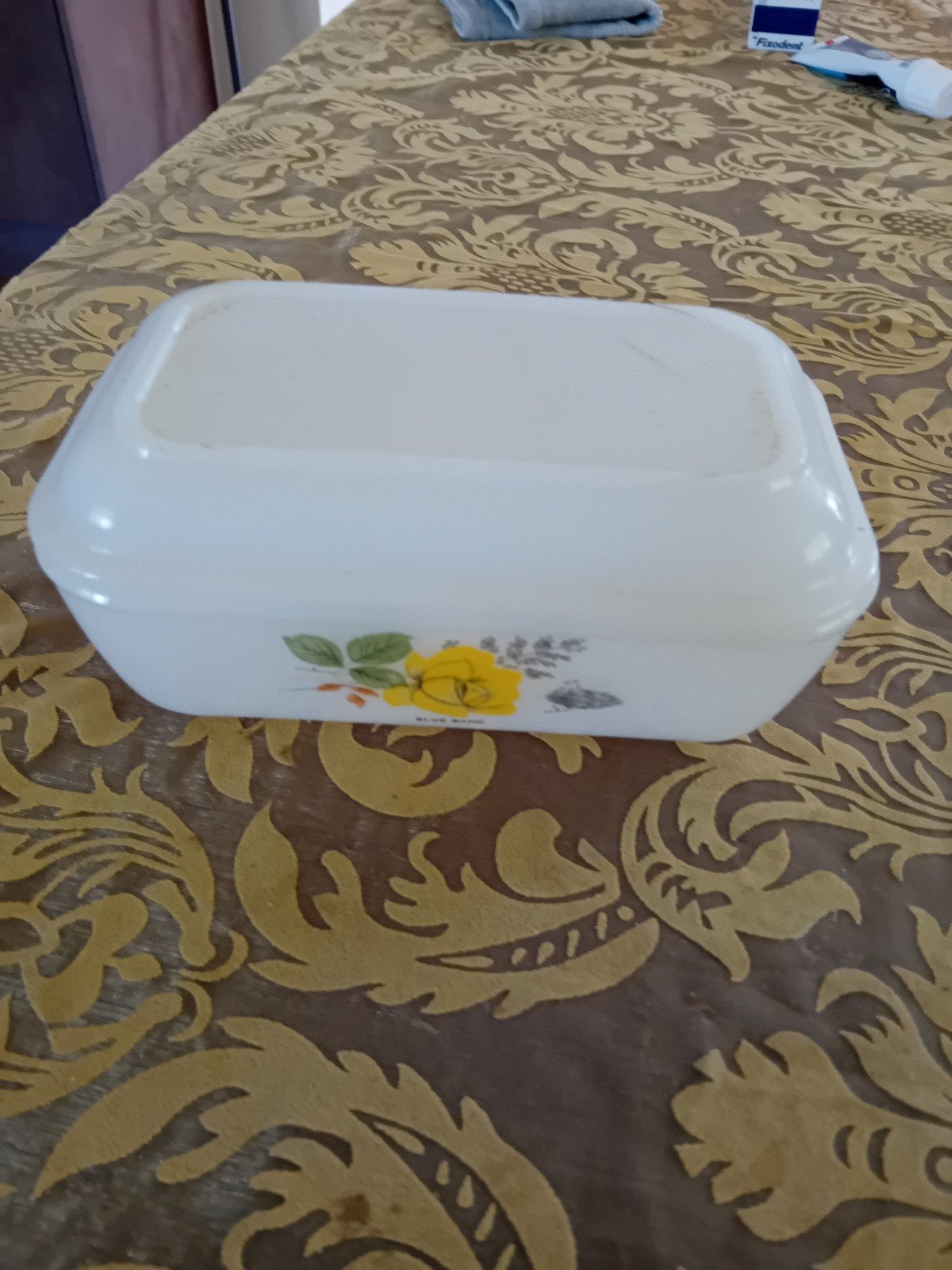 botervloot vintage, Huis en Inrichting, Keuken | Servies, Gebruikt, Overige typen, Ophalen of Verzenden, Glas