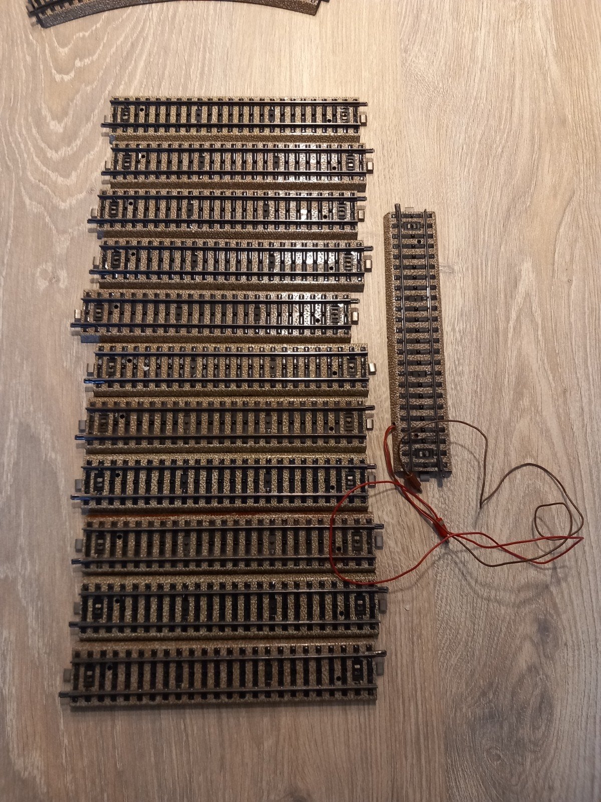 Märklin H0 Rails - Rechte en Gebogen Stukken, Ophalen of Verzenden