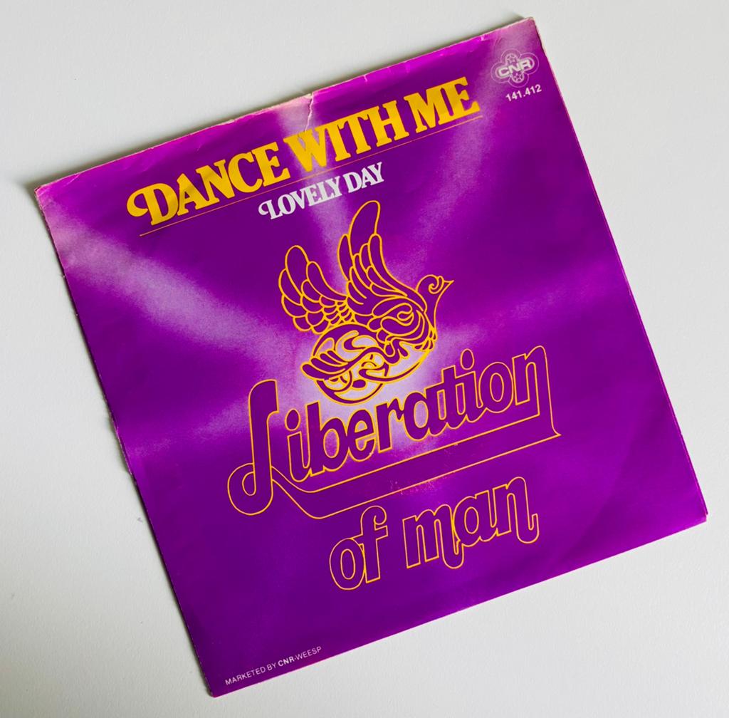 Liberation Of Man - Dance With Me (1977), Gebruikt, 7 inch, Single, Ophalen of Verzenden