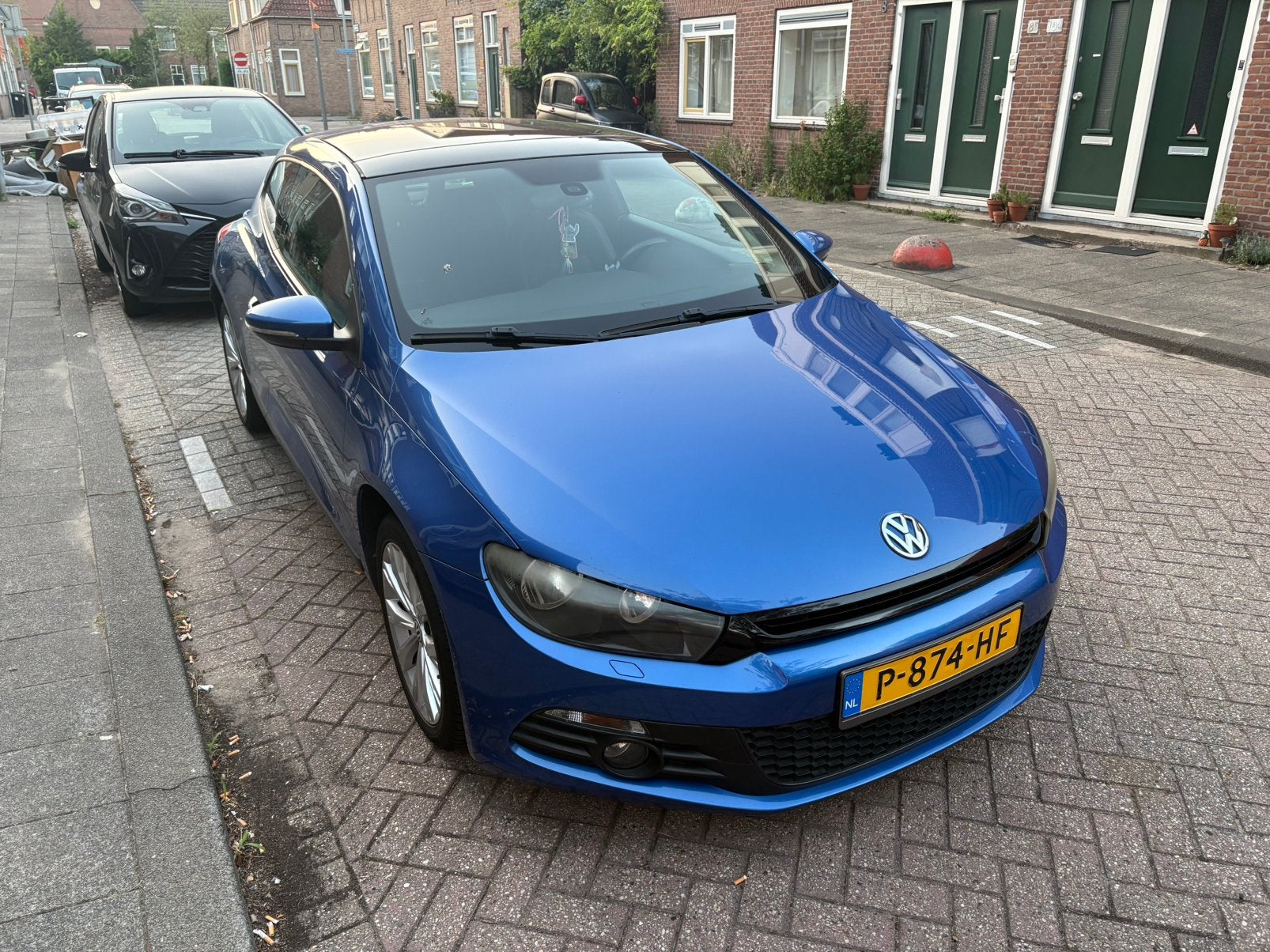 Volkswagen Scirocco 1.4 TSI 90KW BMT 2011 Blauw, Auto's, Volkswagen, Voorwielaandrijving, Zwart, 4 cilinders, 122 pk