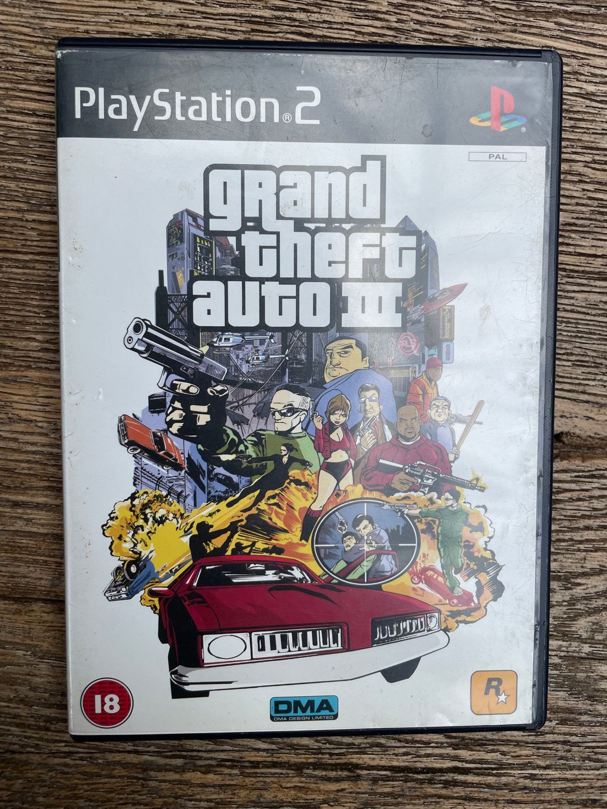 Grand Theft Auto III (GTA 3) PS2 - Klassieke Actiegame, Spelcomputers en Games, Games | Sony PlayStation 2, Gebruikt, Avontuur en Actie