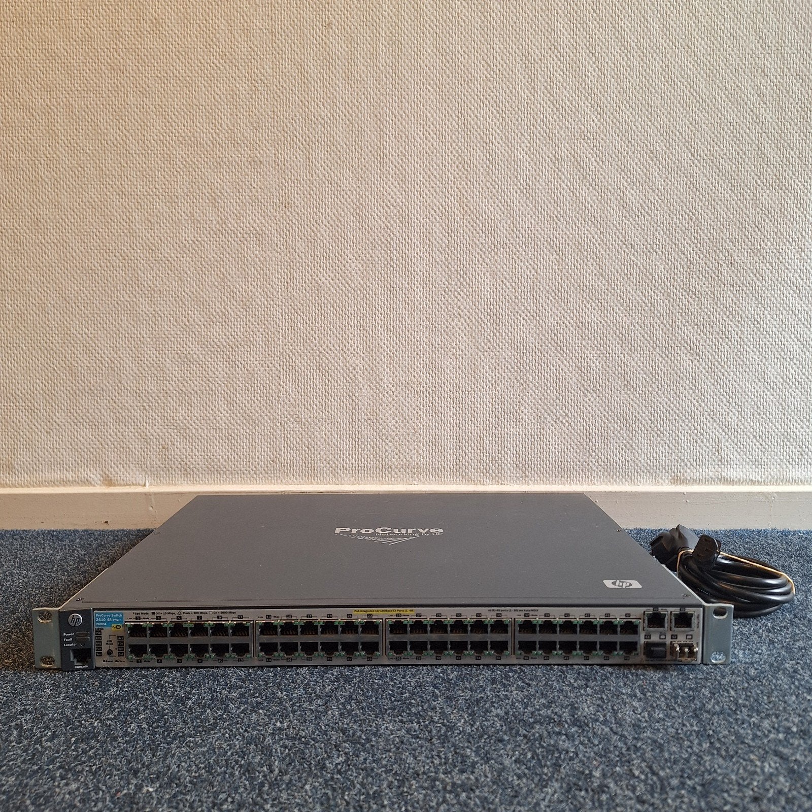 HP ProCurve 2610-48 J9089A - Netwerkswitch - 48-Poorts, Computers en Software, Gebruikt, ., Ophalen of Verzenden, .