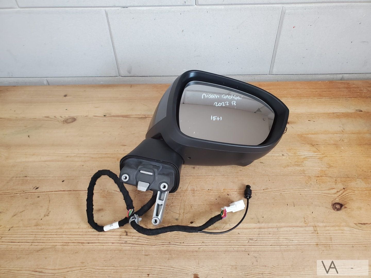 Nissan Qashqai 2021 - 2025 spiegel rechts MET CAMERA €300, Auto-onderdelen, Spiegels, Gebruikt, -, -, Ophalen of Verzenden