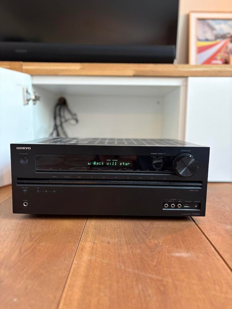 Onkyo TX-NR525 av-receiver, Audio, Tv en Foto, Versterkers en Receivers, Ophalen, Zo goed als nieuw, 120 watt of meer, Onkyo
