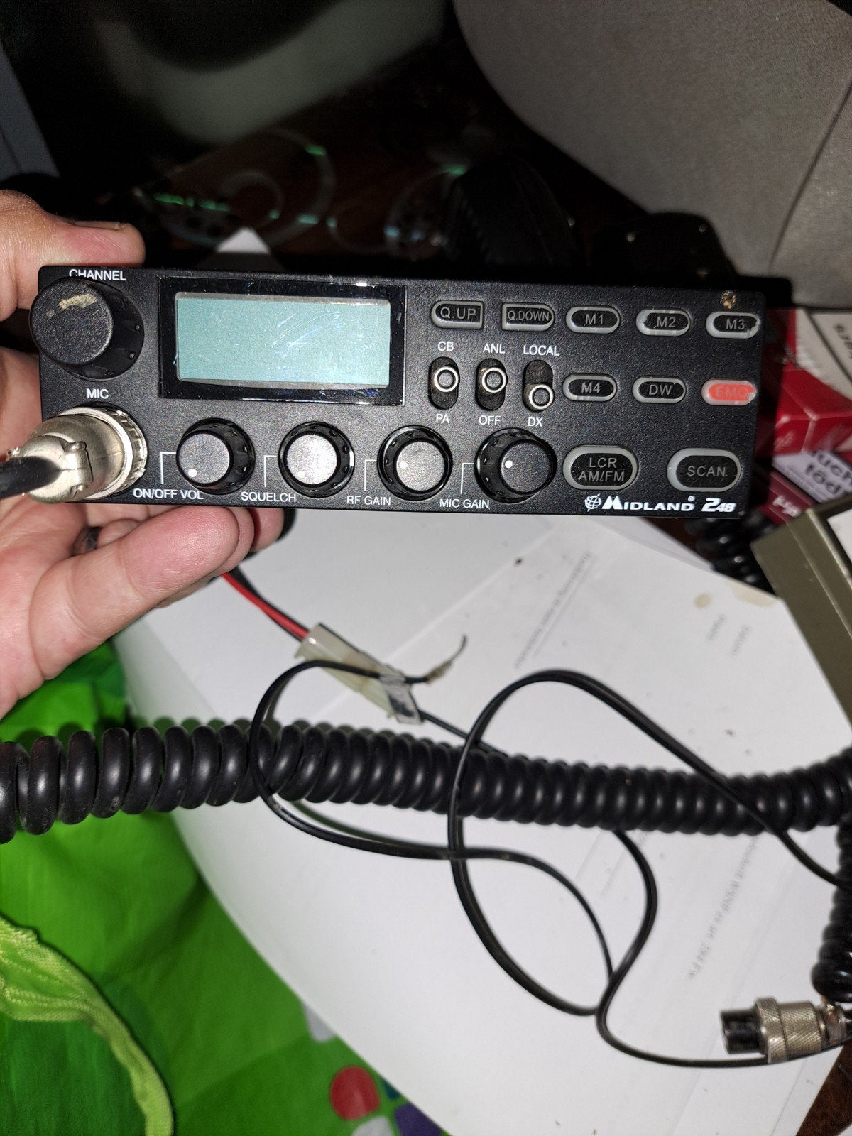 Te koop mobielebak van midland kleefvoet anterne, Ophalen of Verzenden, Zo goed als nieuw