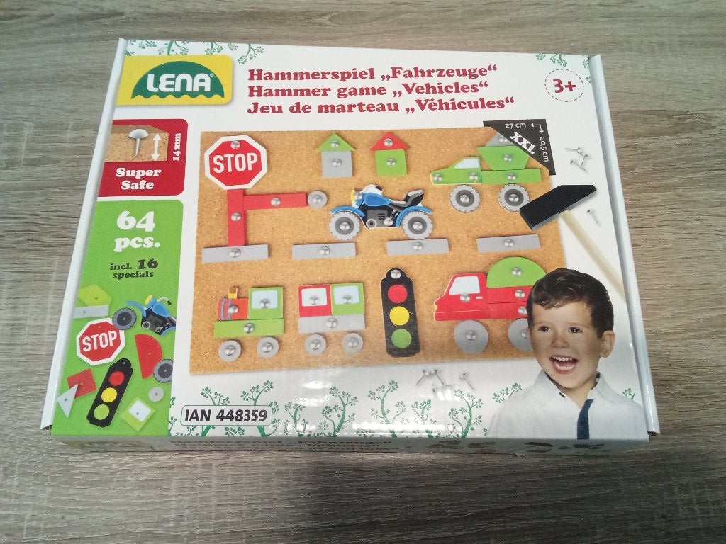 Hamertje tik, Lena Hamerspiel, Ophalen, Gebruikt, Knutselen