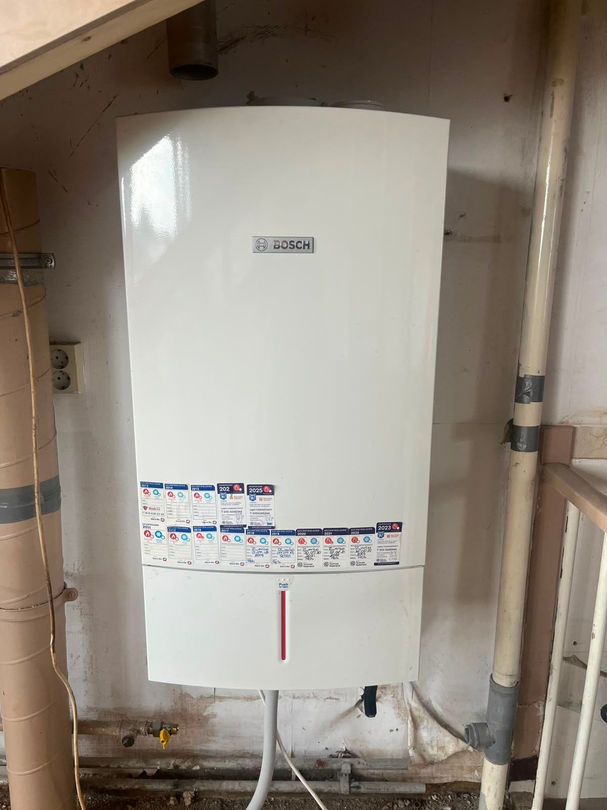 Bosch CV Ketel - Efficiënte Verwarming, Ophalen, Gebruikt, Hoog rendement (Hr), Cv-ketel of Combi-ketel