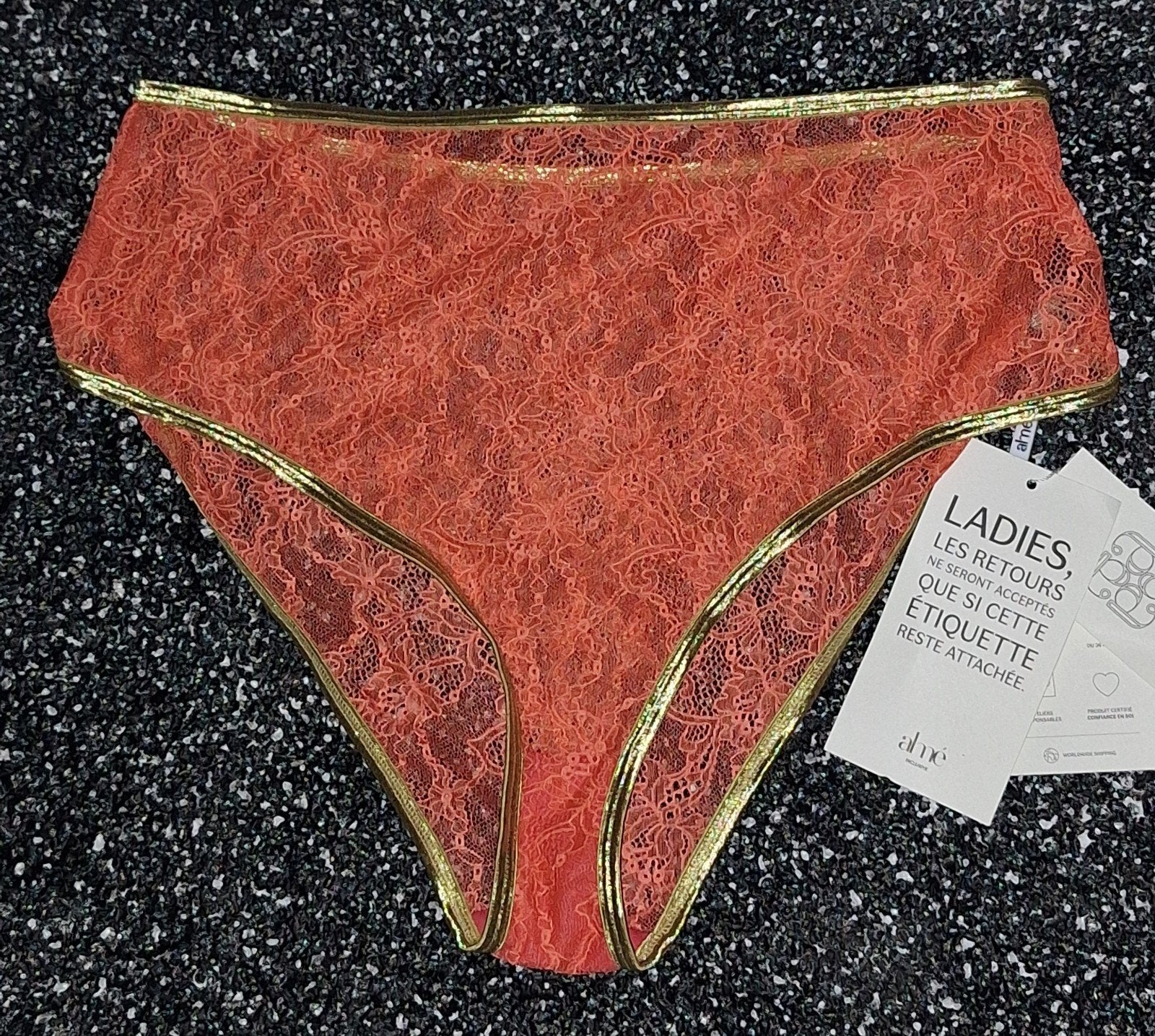 Sexy nieuwe rode slip van Almé maat XL, Verzenden, Rood, Slip
