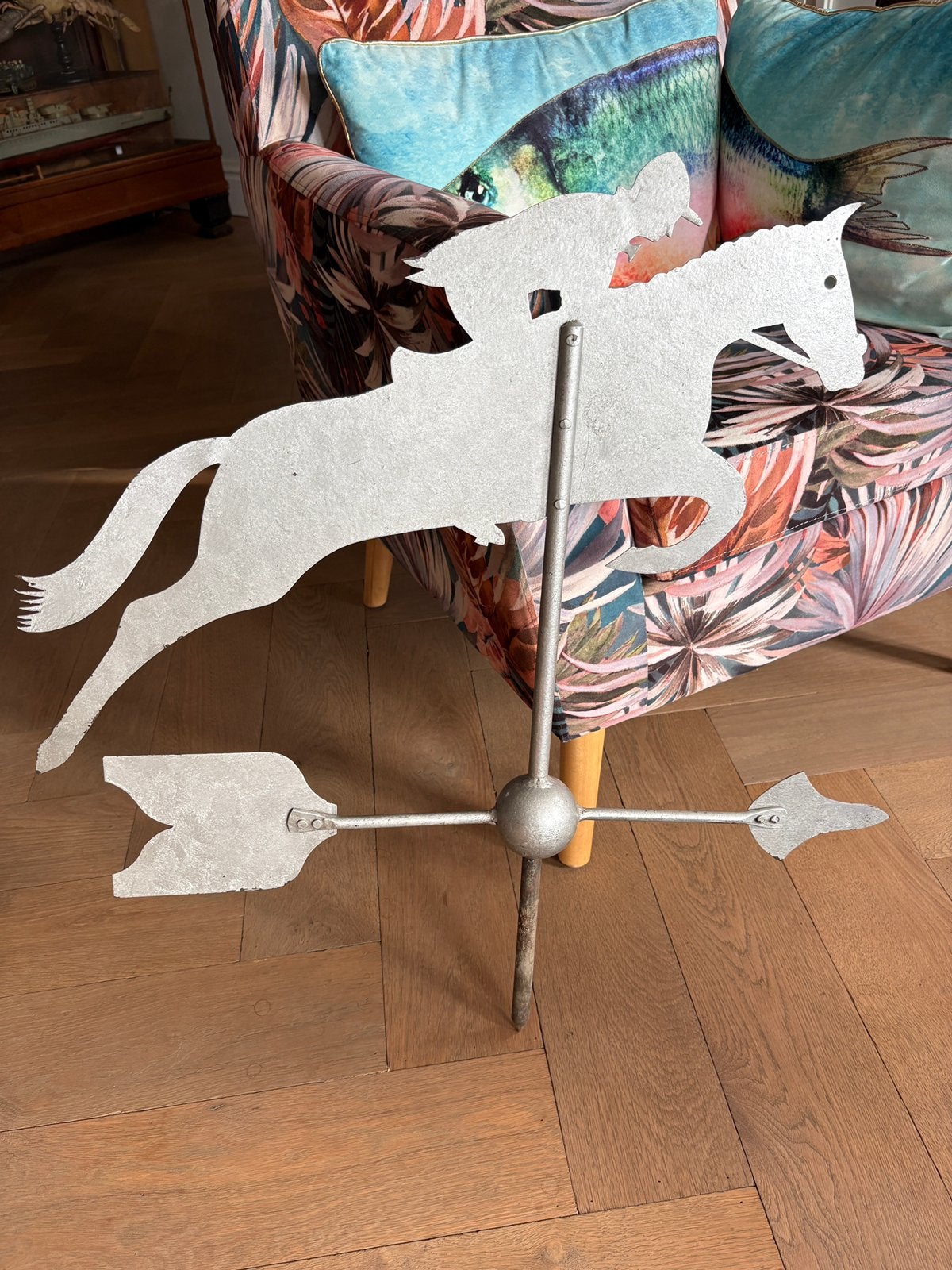 Windvaan met paard, Ophalen of Verzenden, Zo goed als nieuw