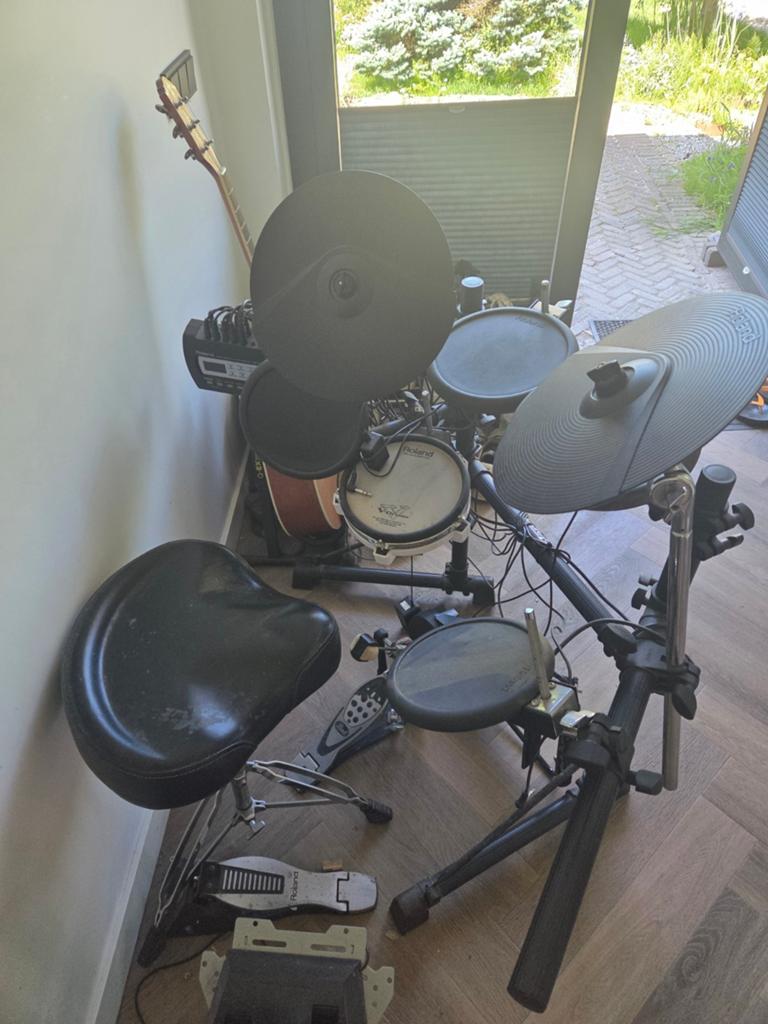 Compleet Roland TD-3 V-Drum Elektrisch Drumstel, Muziek en Instrumenten, Ophalen of Verzenden, Gebruikt, Roland, Elektronisch
