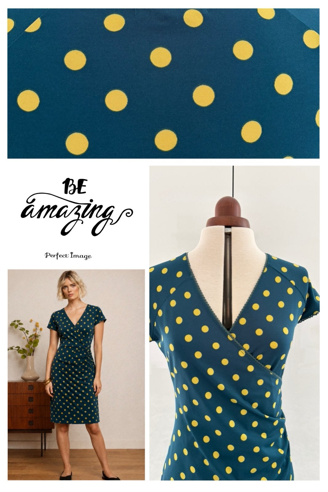 King Louie retro 50s polkadot cross dress-M🌼nieuwstaat, Maat 38/40 (M), Meerkleurig, Ophalen of Verzenden, Zo goed als nieuw