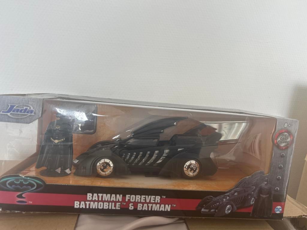 Batman Forever Batmobile & Batman figuur Jada Toys, Ophalen of Verzenden, Nieuw