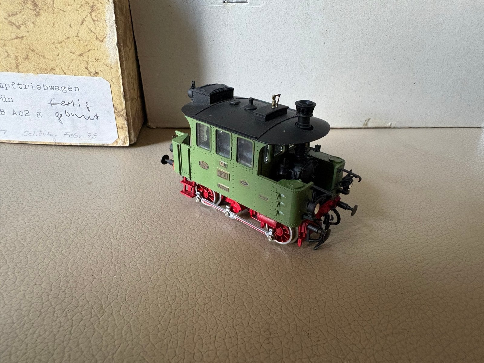 Merker + Fischer H0 loknummer 4501, Hobby en Vrije tijd, Modeltreinen | H0, Overige merken, Ophalen of Verzenden, Zo goed als nieuw
