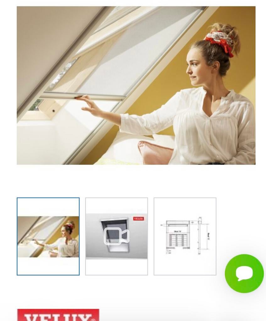 Velux MK08-308-2 SKU: ZIL MK10 MK08 hor dakraam nieuw €160,-, Ophalen of Verzenden, Nieuw, Overige typen, Minder dan 200 cm